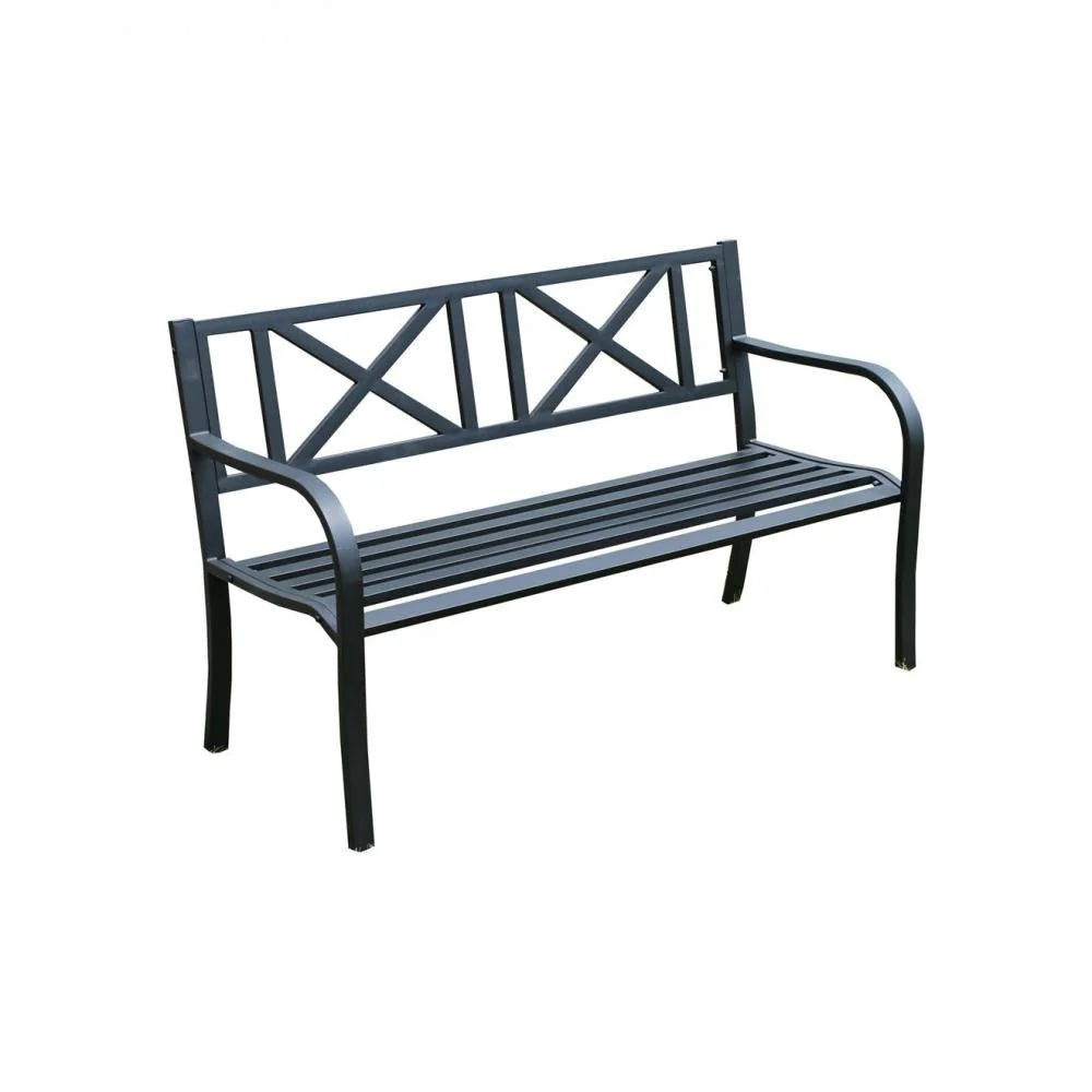 Culcita Soft Cross Steel Park Bench