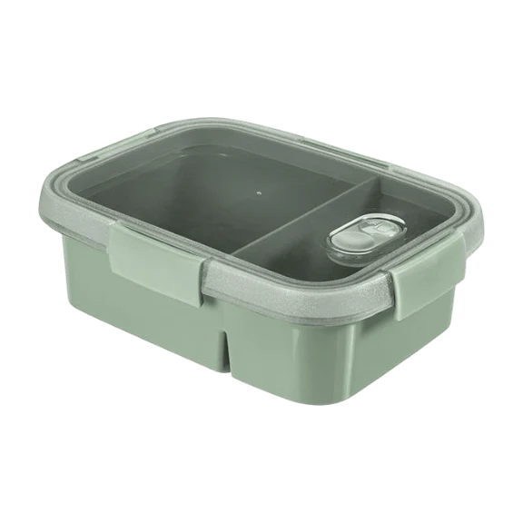 Curver Lunchbox Smart to Go Eco Green – 2 Compartments (Recycled) - Image 2