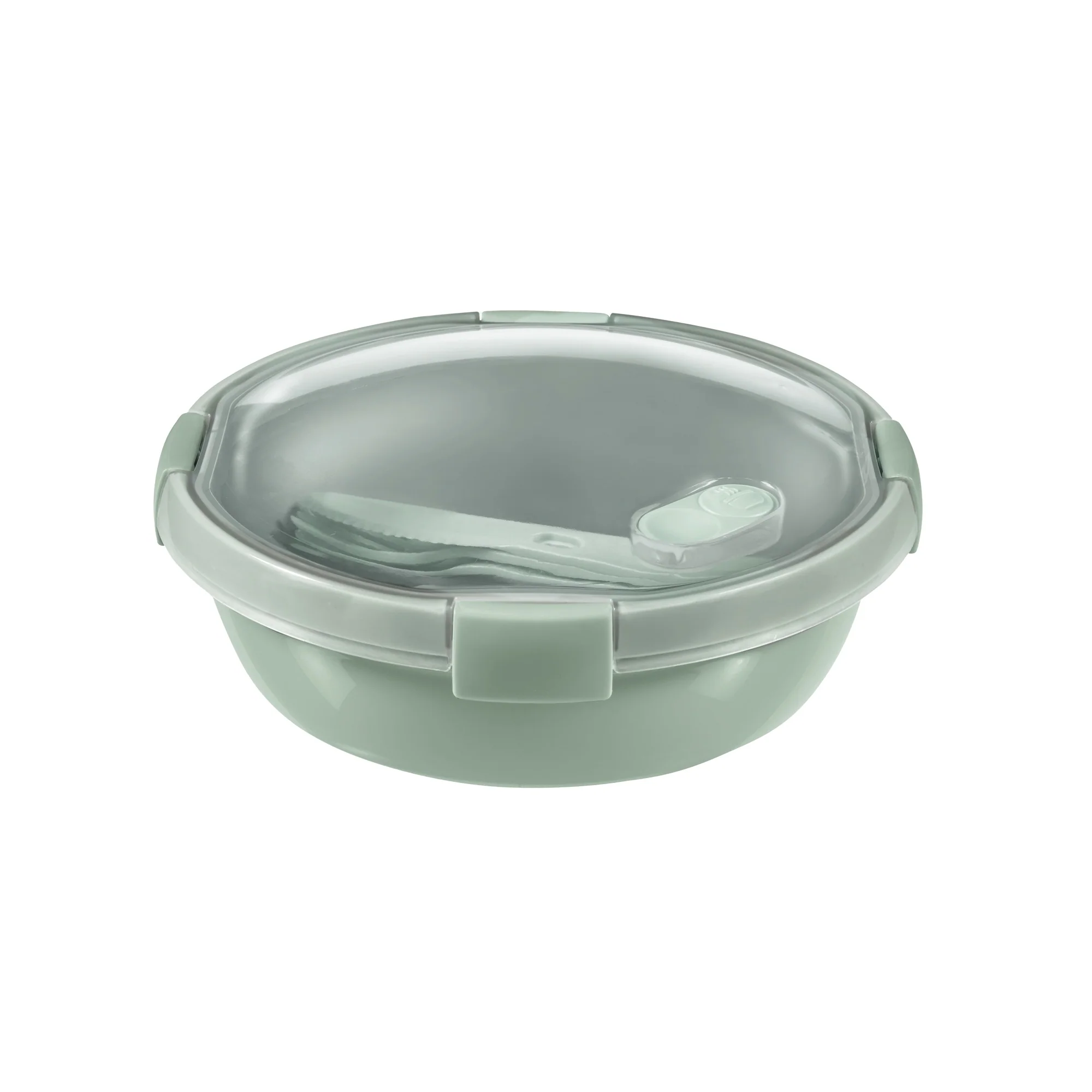 Curver Lunchbox Smart to Go Eco Line Round – 1L with Cutlery (Recycled)