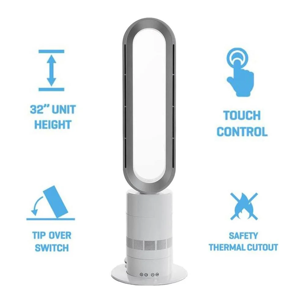 Daewoo Hot & Cold Oscillating Bladeless Fan | 946987 - Image 2