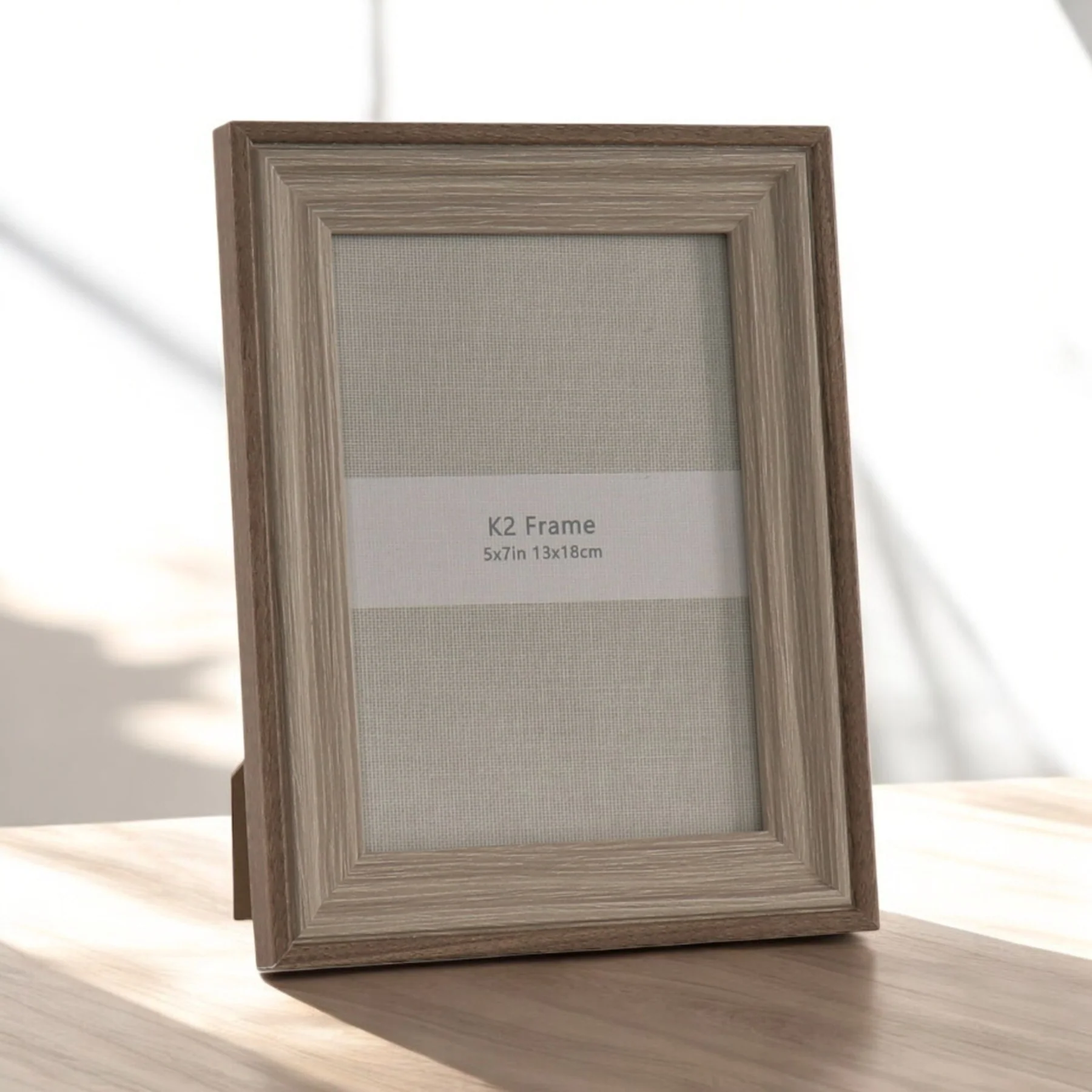 Dark Wood Photo Frame 5x7 - Image 2