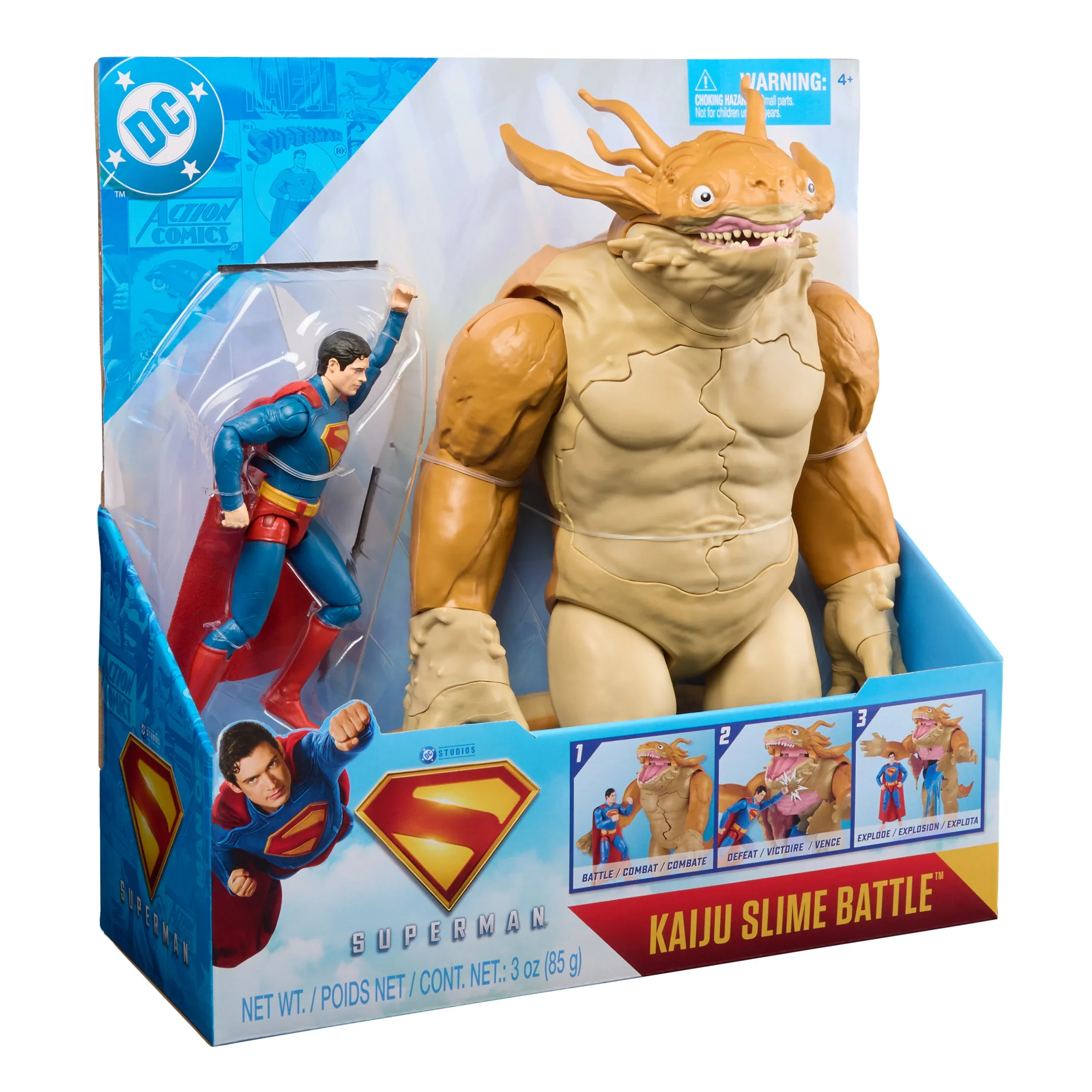 DC Comics Superman Movie Figure-6 Kaiju Battle Pack