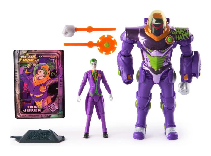 DC Metal Force 6In Armour Attached Joker - Image 2
