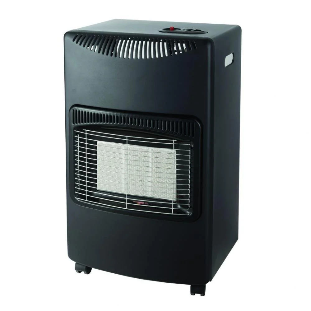 De Vielle 4.2Kw Portable Gas Heater - Black