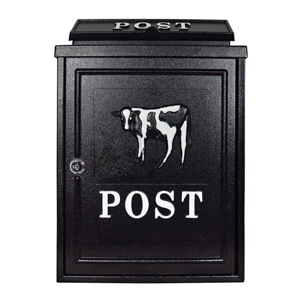 De Vielle Postplus Cow Diecast Letter Box
