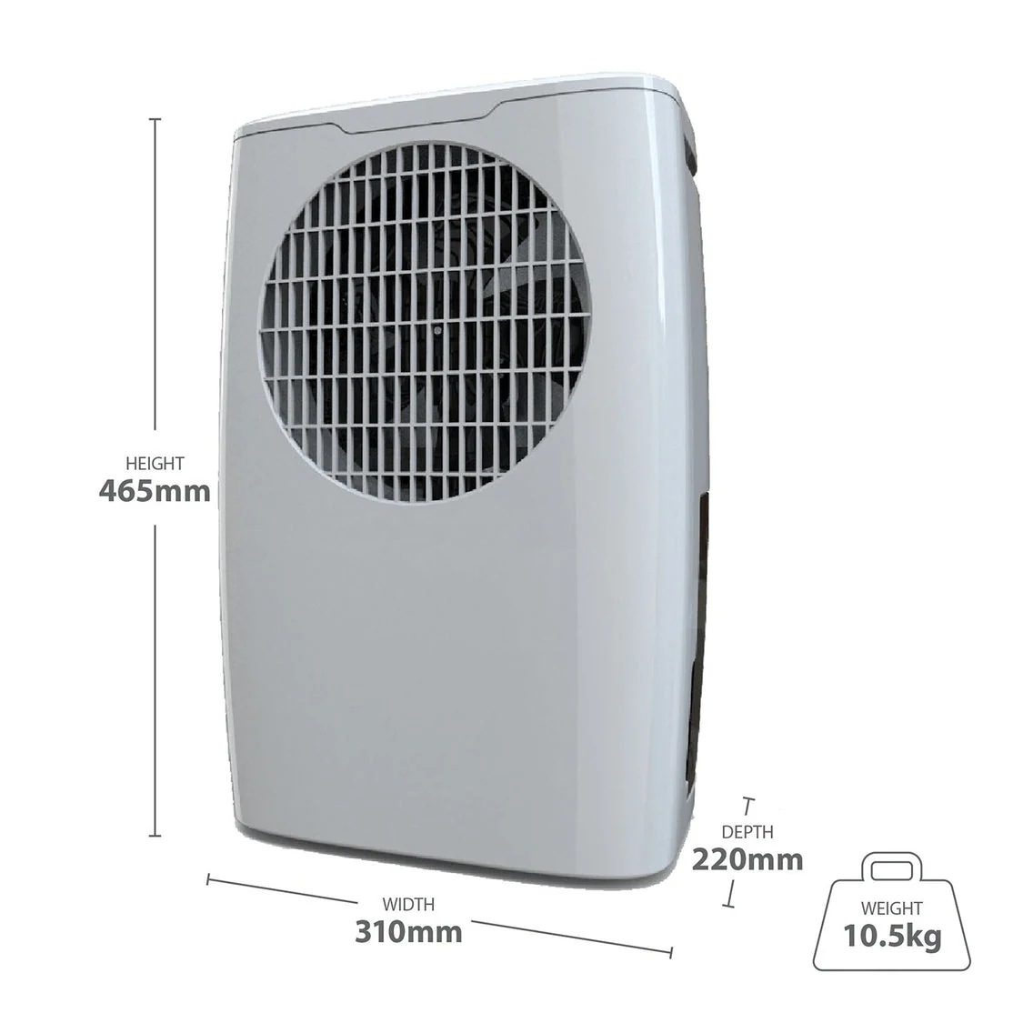 De Vielle Premium Portable Dehumidifier 10 Litre - Image 4