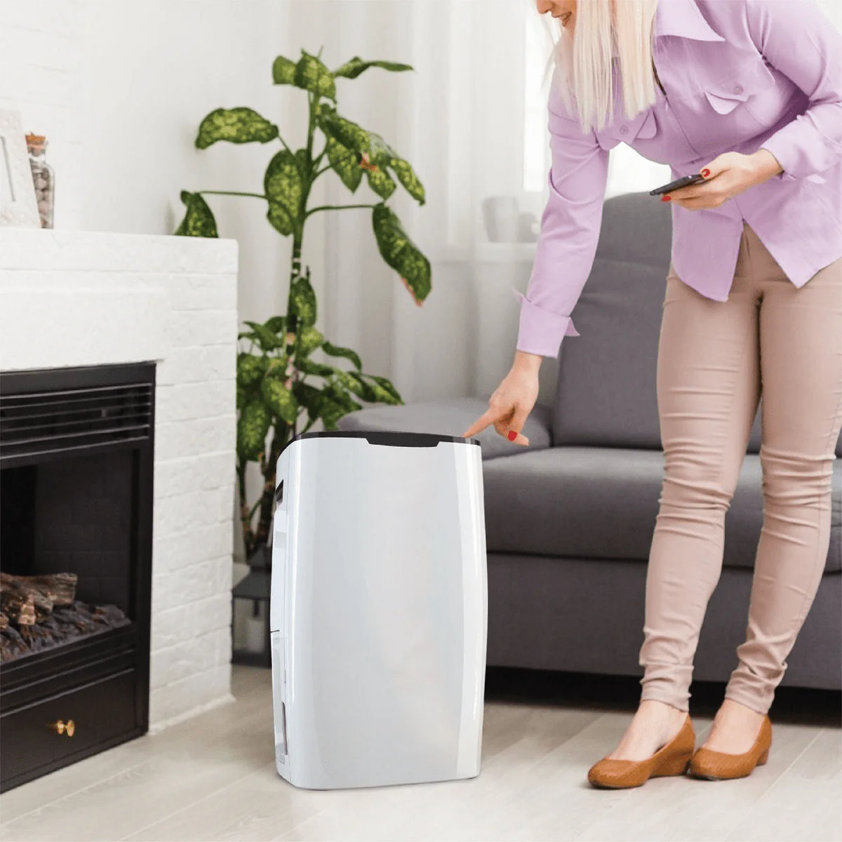 De Vielle Premium Portable Dehumidifier 20 Litre - Image 2