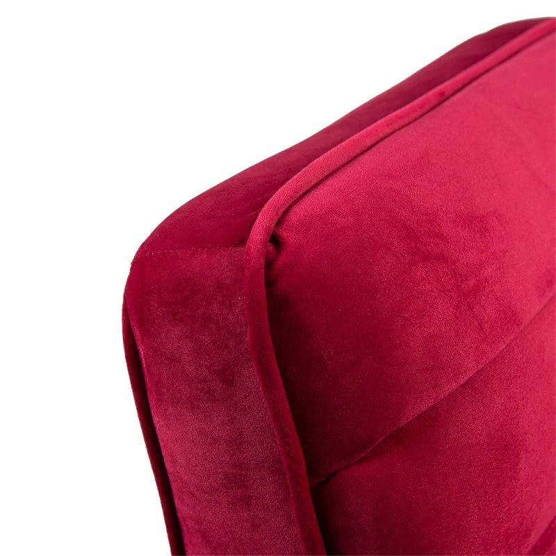 Decorative Armchair with Armrests Fuchsia Red - Image 3