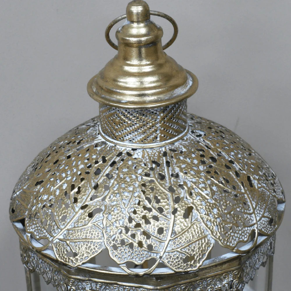 Decorative Metal Tall Lantern 75cm - Image 4