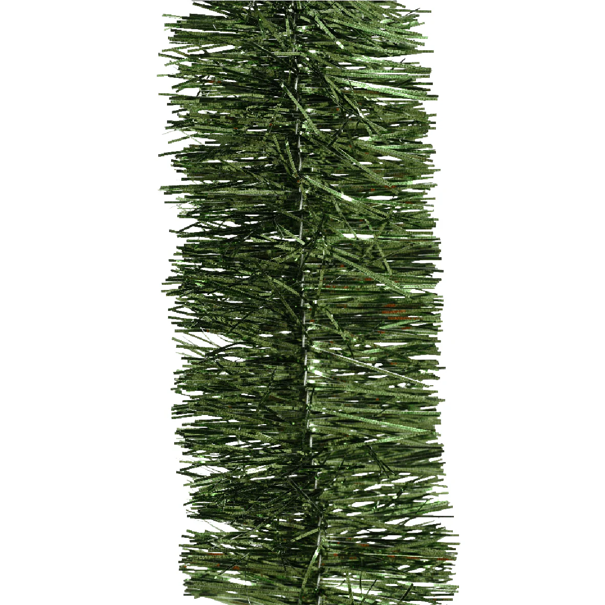 Decoris Tinsel Garland PET Shiny Pine Green 2.7m