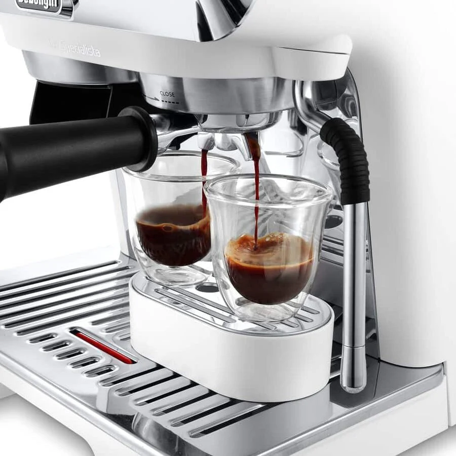 Delonghi La Specialista Arte Manual Bean to Cup Coffee Machine - White | EC9155.W - Image 3