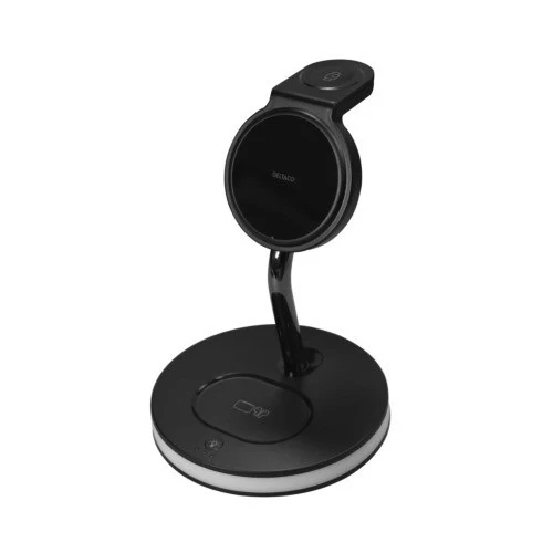 Deltaco 3-in-1 Magnetic Wireless Charger | QI1041 - Image 4