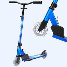 Boldcube Deluxe 2 Wheel Scooter: Sapphire Blue - Image 2