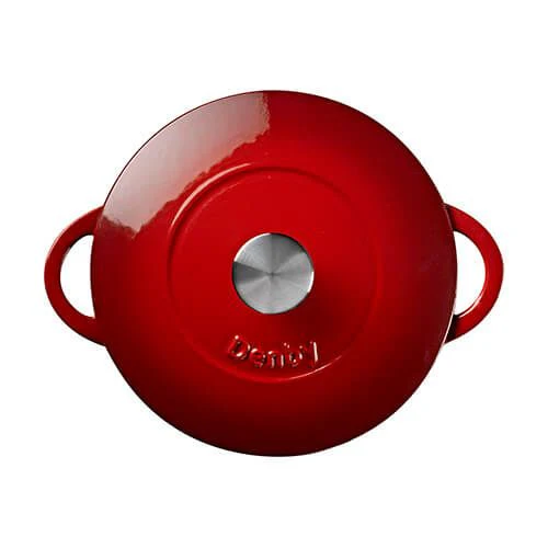 Denby Cast Iron Pomegranate 24cm Round Casserole - Image 2