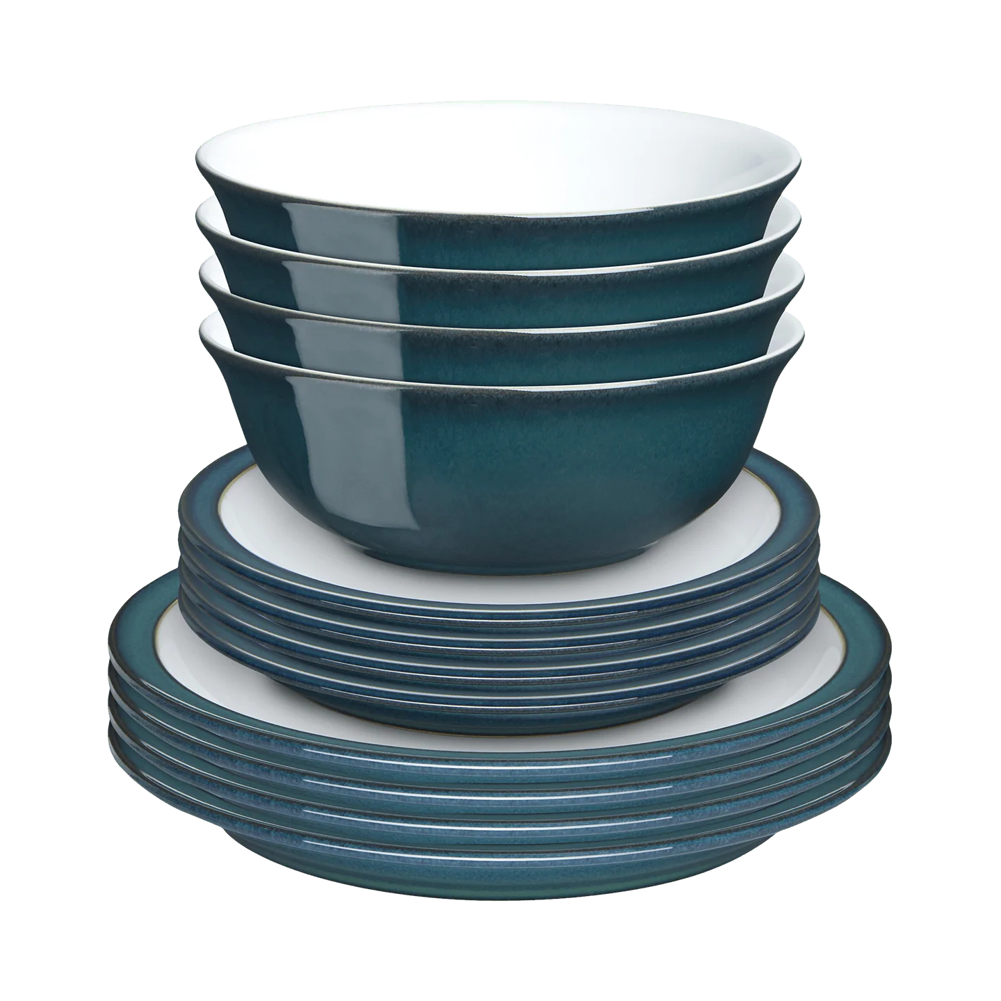 Denby Greenwich 12 Piece Dinner Set - Image 2