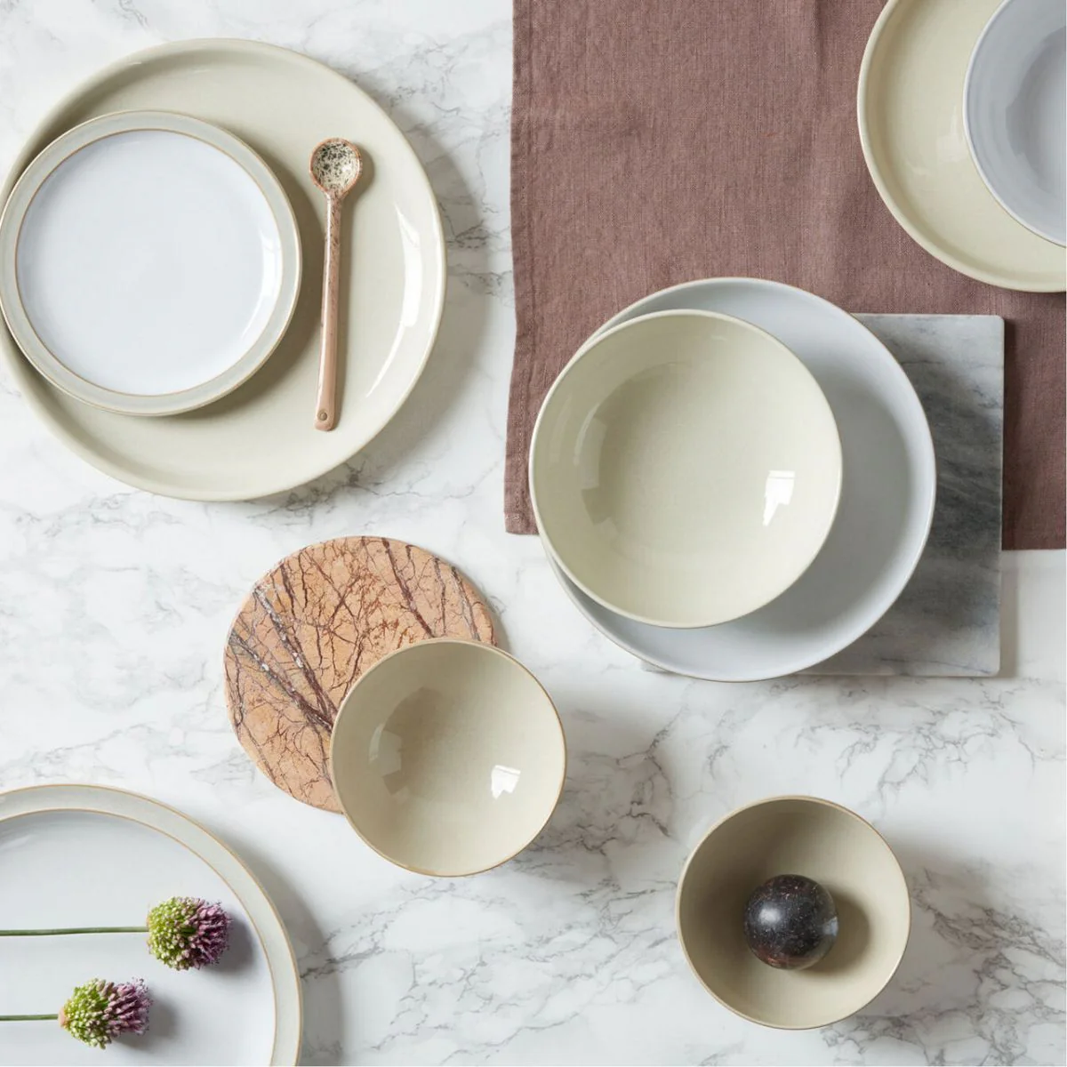 Denby Linen Dinner Plate - Image 2
