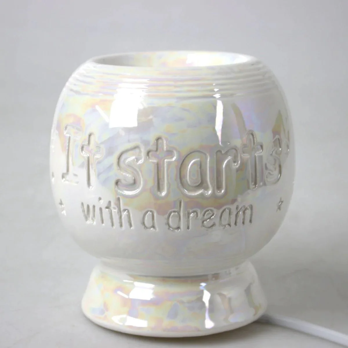 Desire Aroma Ceramic Wax Melt Burner It Starts with A Dream