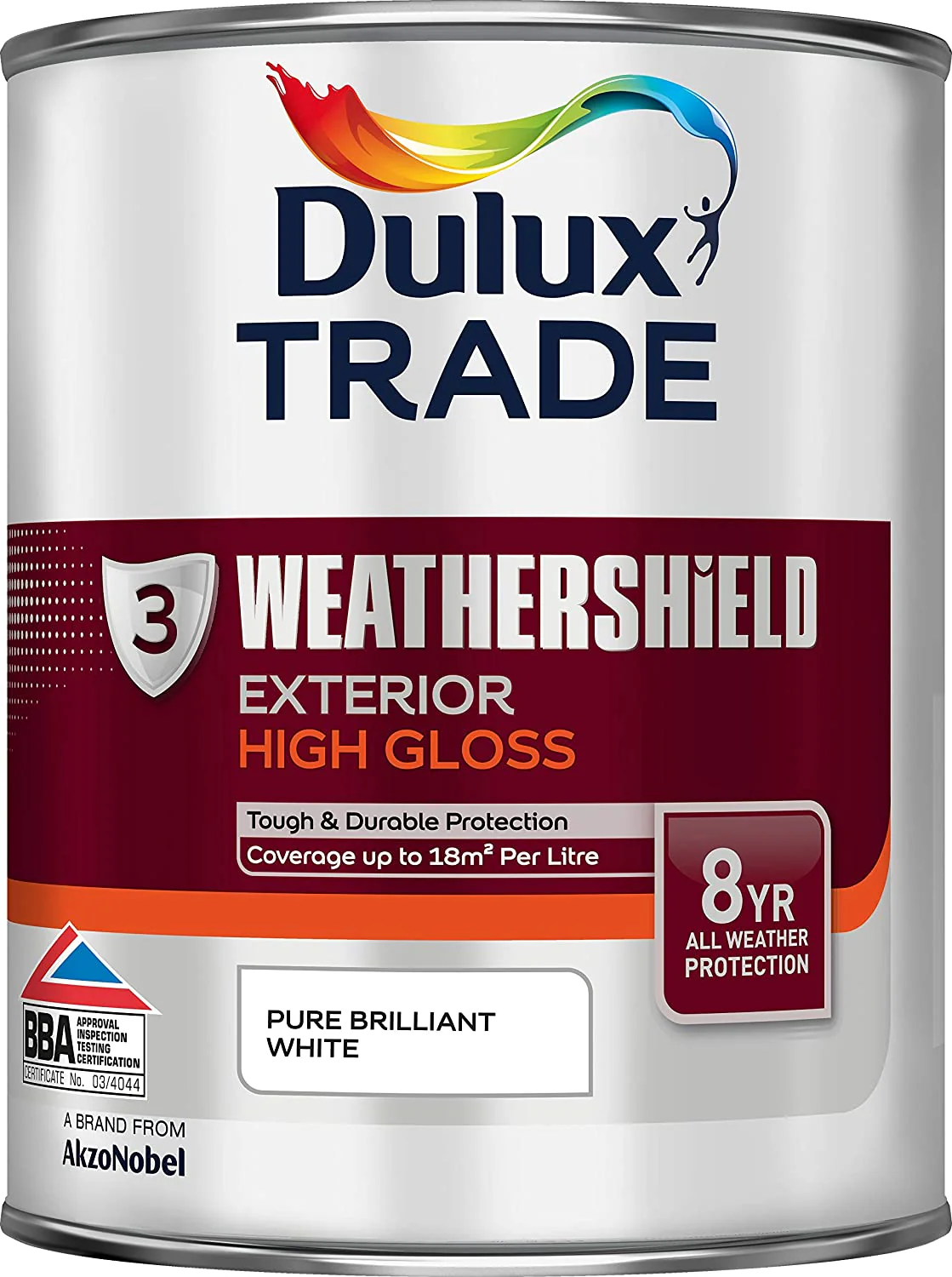 Dg1W Gloss 1L White 750Ml+1/3 Dulux - Image 2