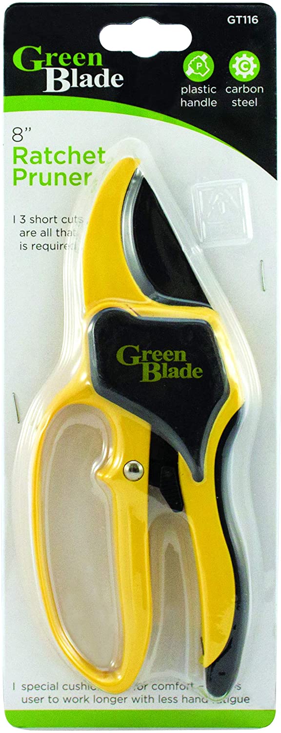 Green Blade Deluxe 8In Ratchet Pruner (GT121)
