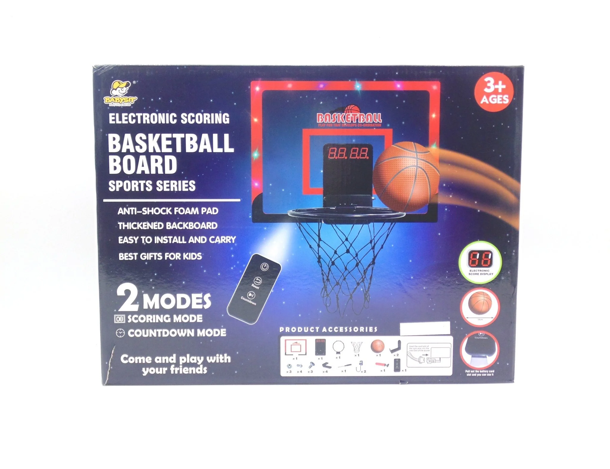 Digital Over-Door Basketball Set