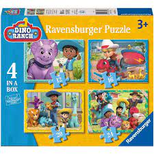 Dino Ranch 4 In A Box Puzzle