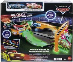 Disney Cars Night Racing Track Set