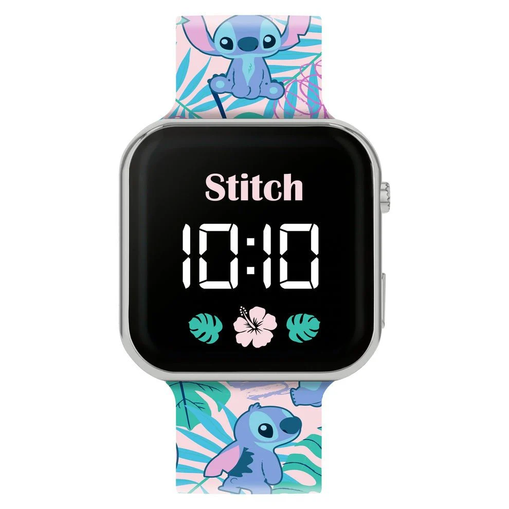 Disney Kids Lilo & Stitch Printed LED Watch