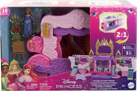 Disney Princess Carriage To Castle Playset