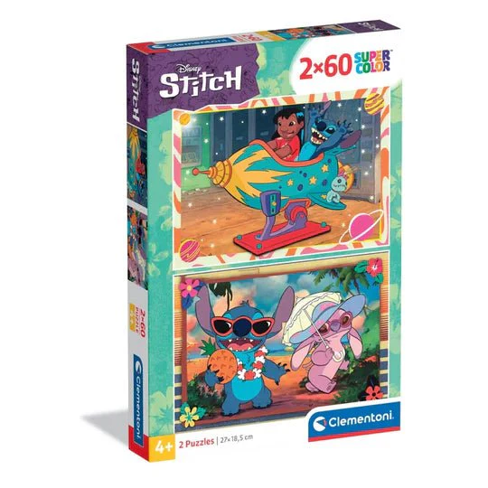 Disney Stitch - 2 x 60 Piece Jigsaw Puzzle