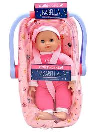 Dolls World Atlantic Isabella in Car Seat
