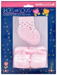 Dolls World Atlantic Shoes and Socks Set