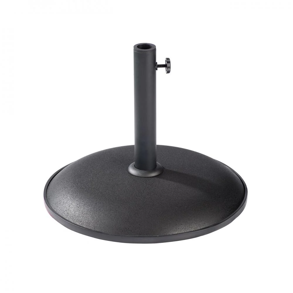 Donard Black Concrete Parasol Base - 15kg
