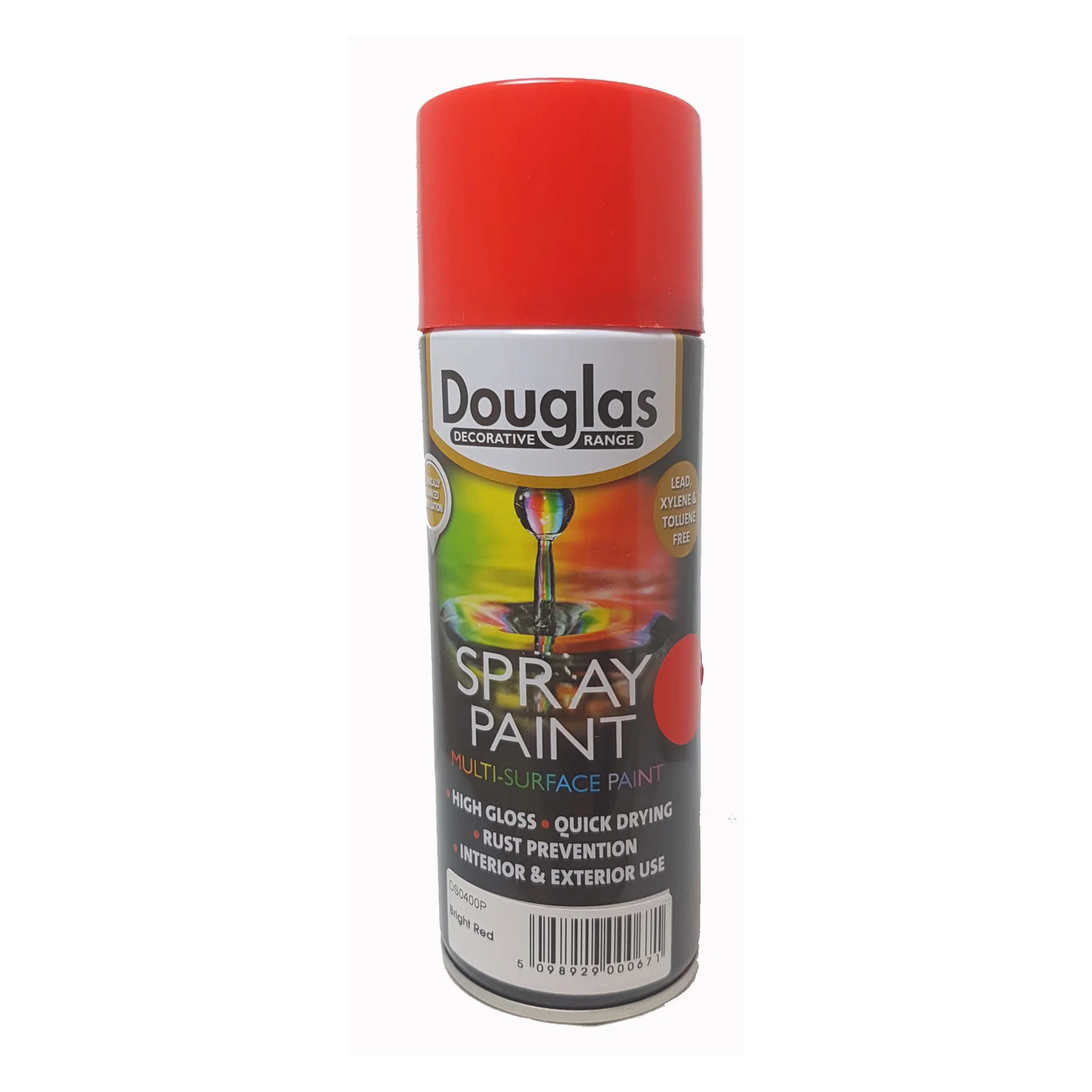 Douglas Spray Paint – Bright Red 400ml
