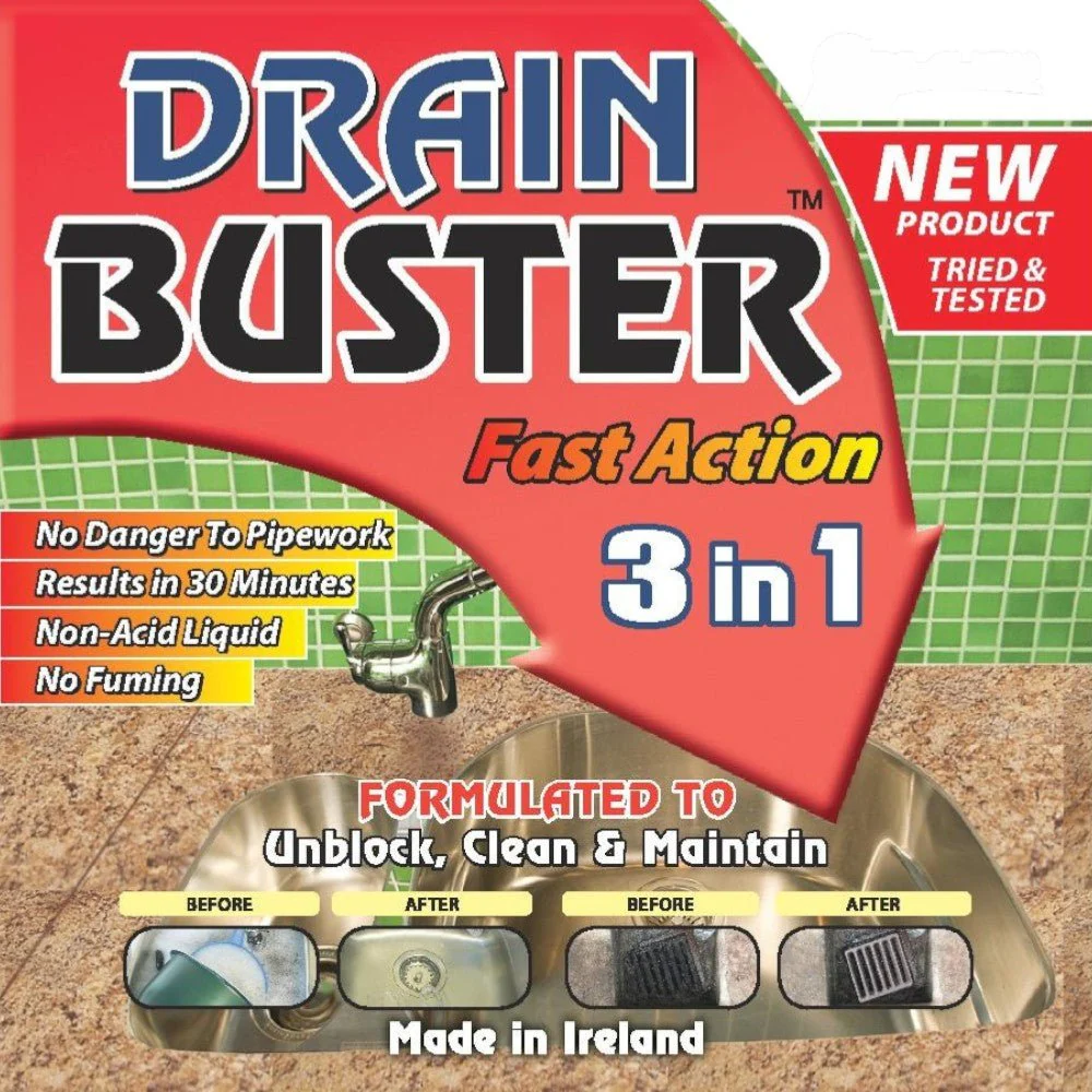 Drain Buster Fast Action 3-in-1 – 1L