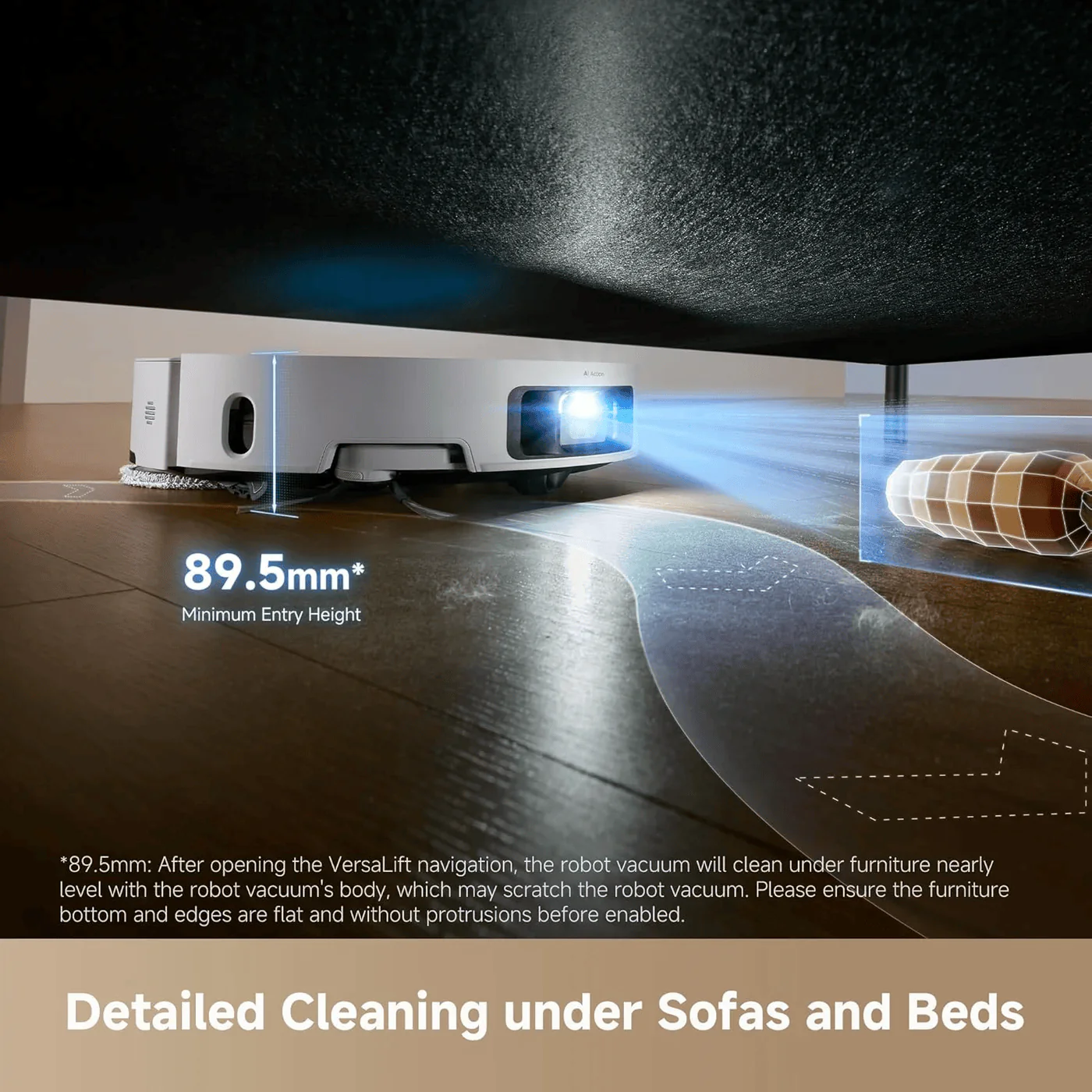 Dreame L50 Ultra AE Robot Vacuum Cleaner And Mop – 28,000Pa - Image 2