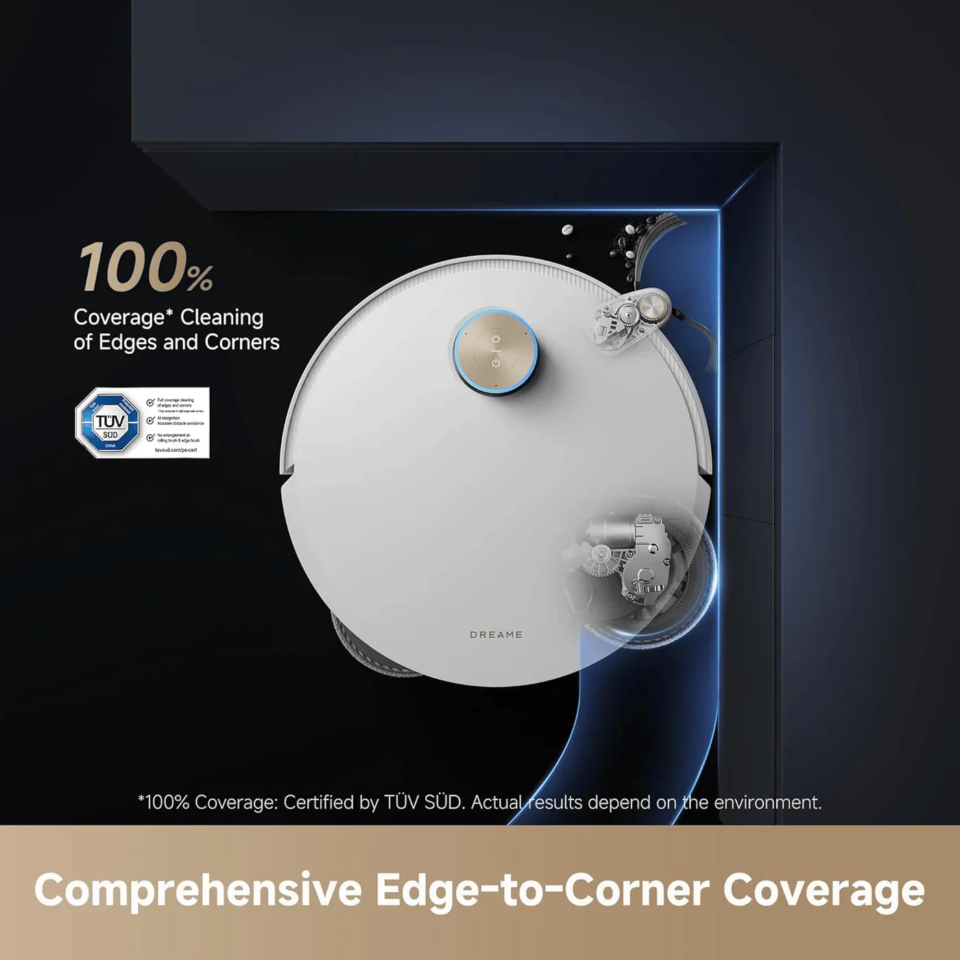 Dreame L50 Ultra AE Robot Vacuum Cleaner And Mop – 28,000Pa - Image 3