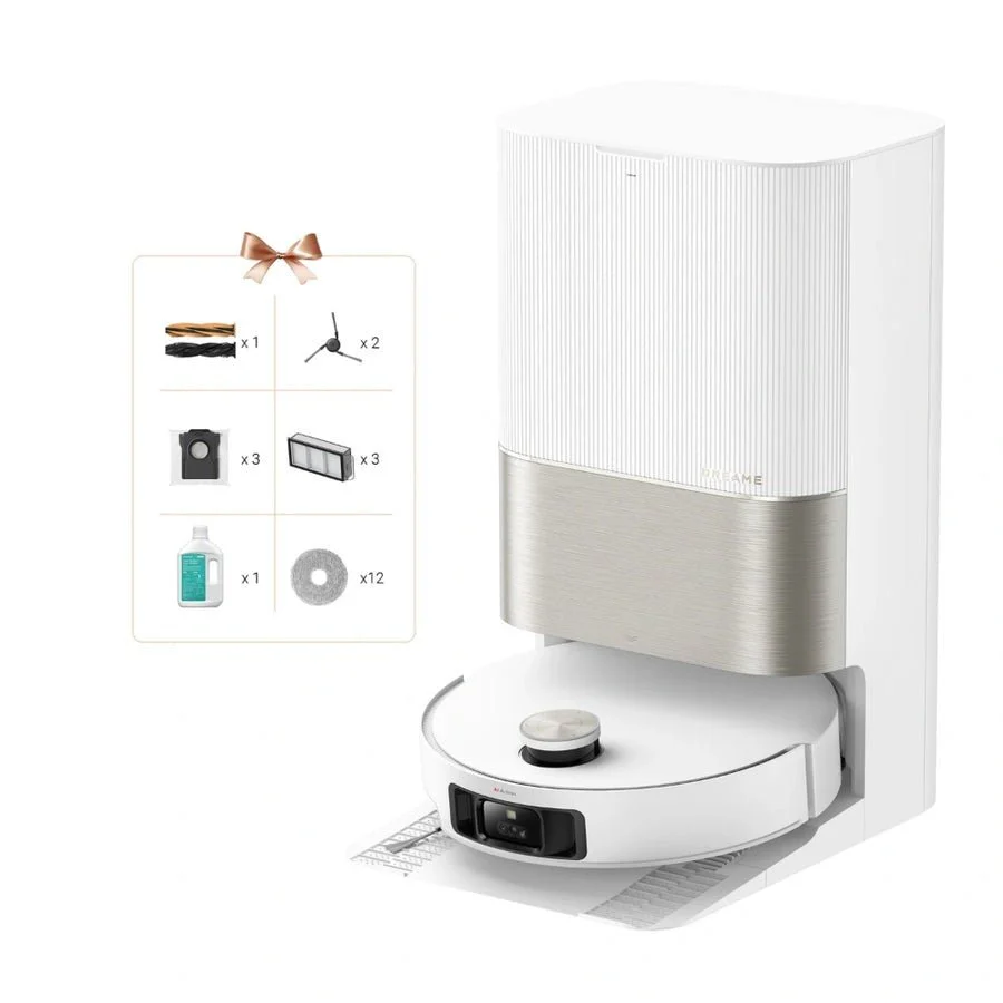 Dreame X50 Ultra Robot Vac Vacuum Cleaner - White | RLX85CE-4 - Image 4