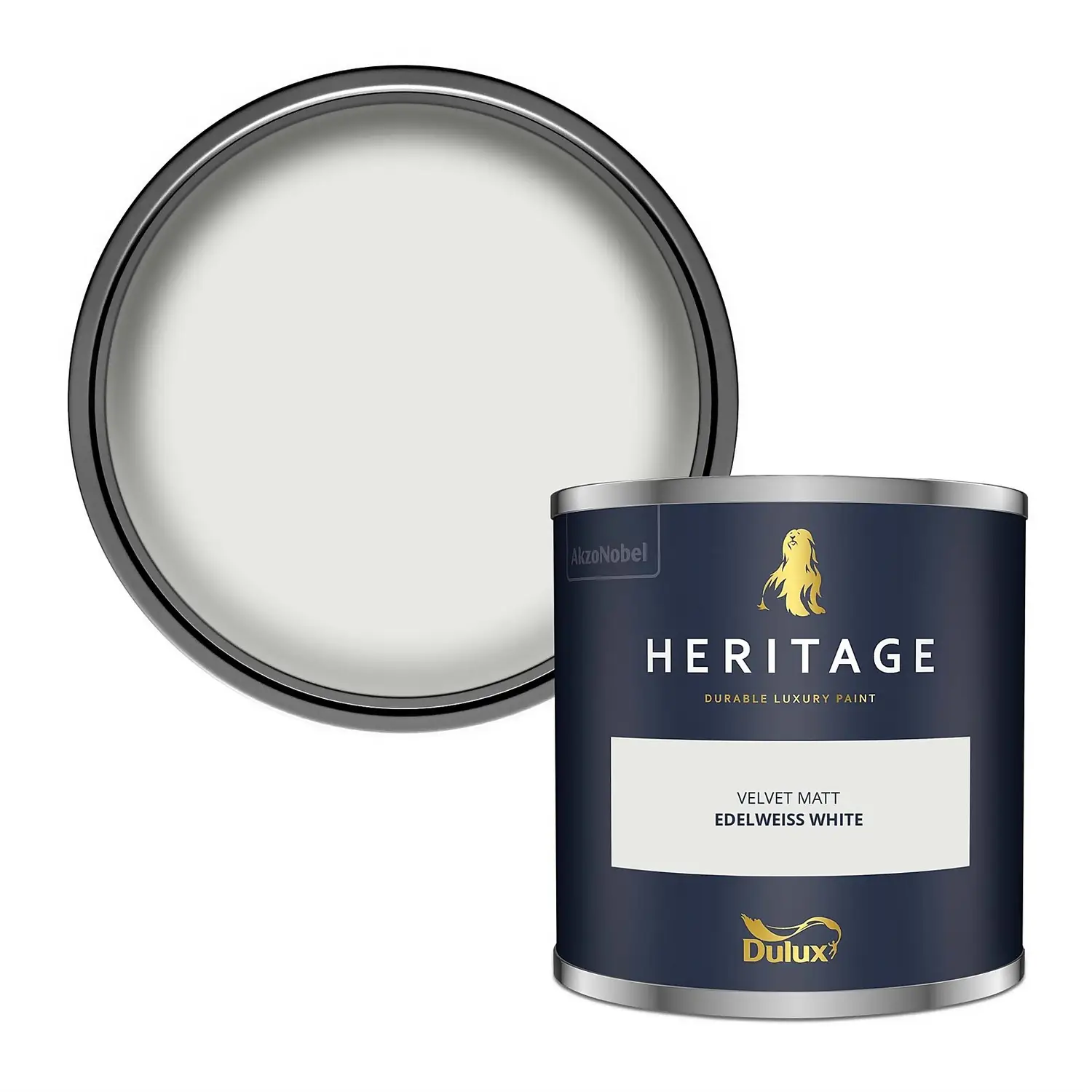 Dulux Heritage Tester Edelweiss White 125Ml