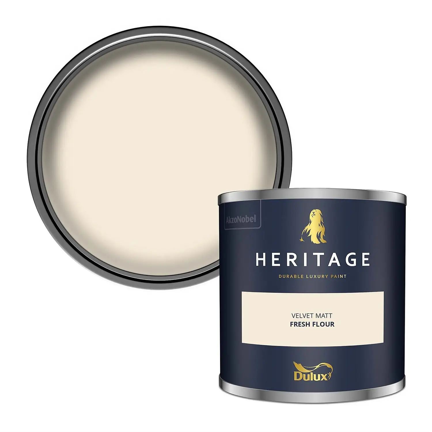 Dulux Heritage Tester Fresh Flour 125Ml