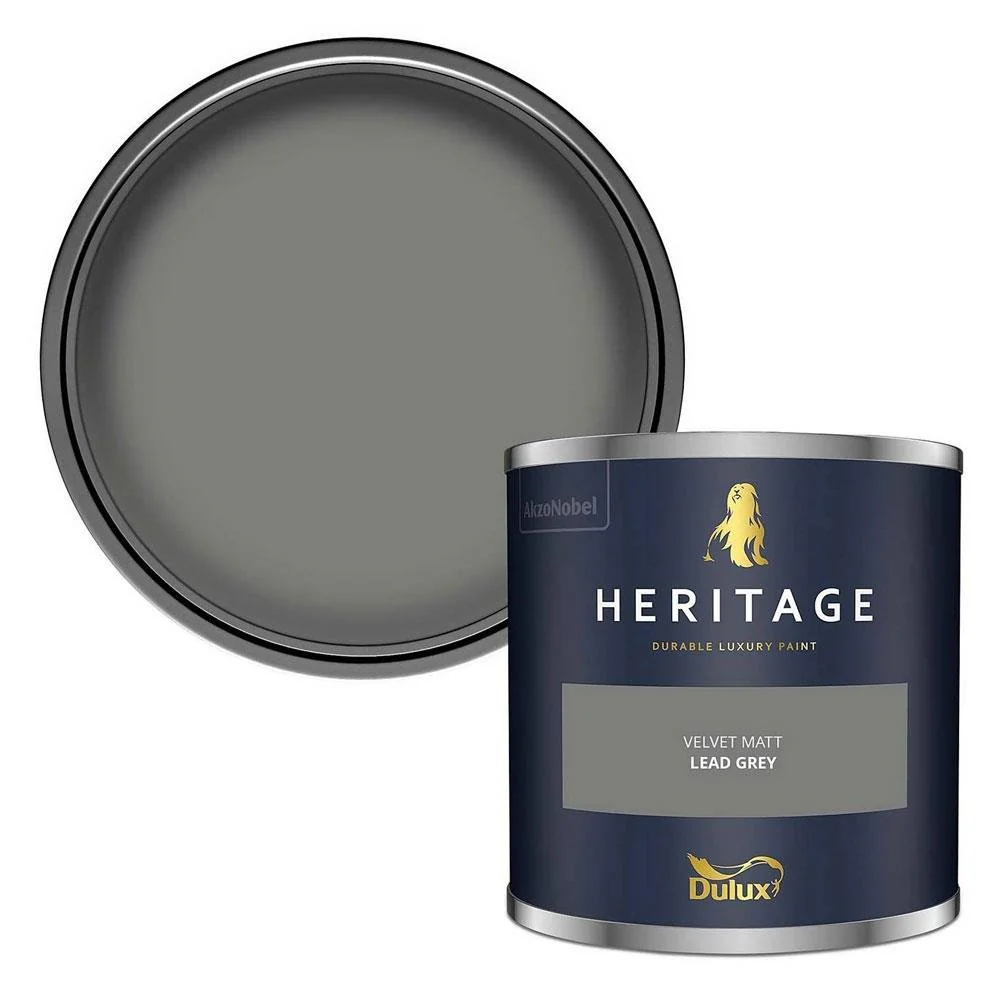 Dulux Heritage Tester Lead Grey 125Ml