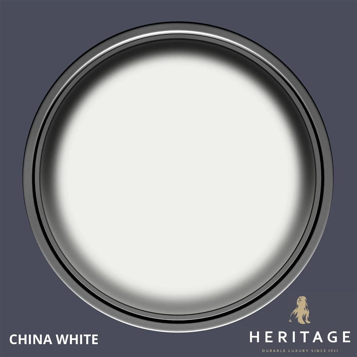 Dulux Heritage Eggshell China White 2.5L