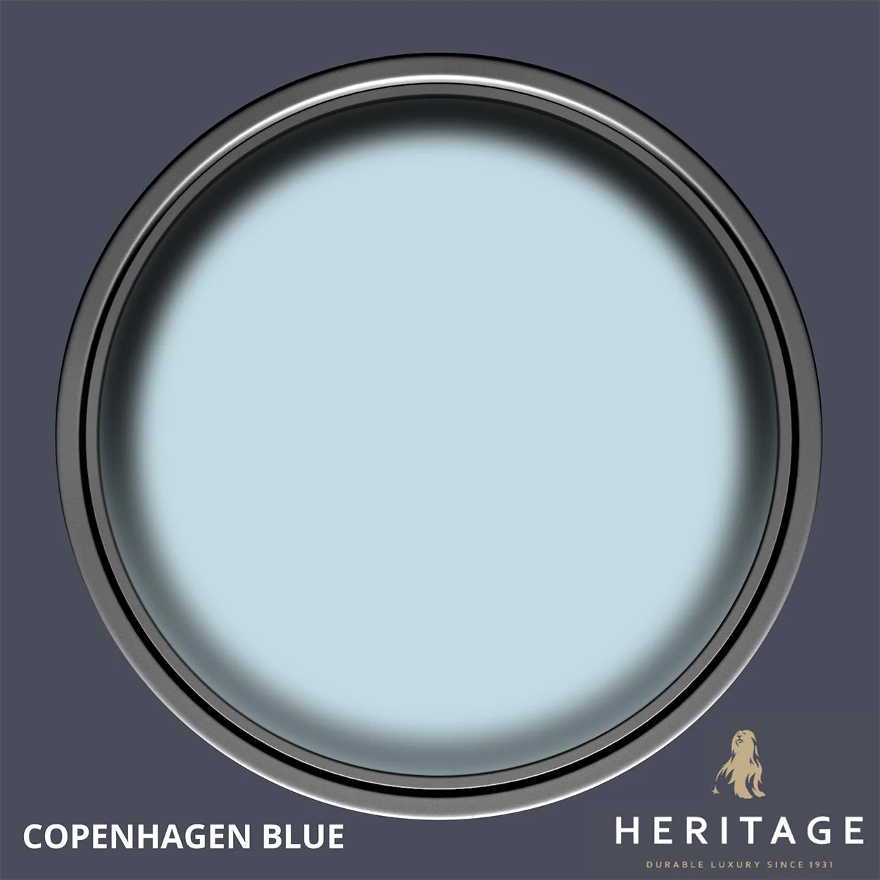 Dulux Heritage Eggshell Copenhagen Blue  750Ml