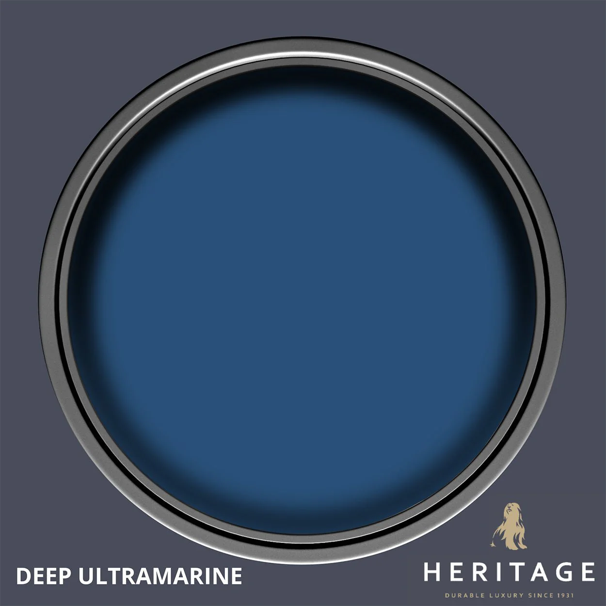 Dulux Heritage Eggshell Deep Ultramarine 750Ml