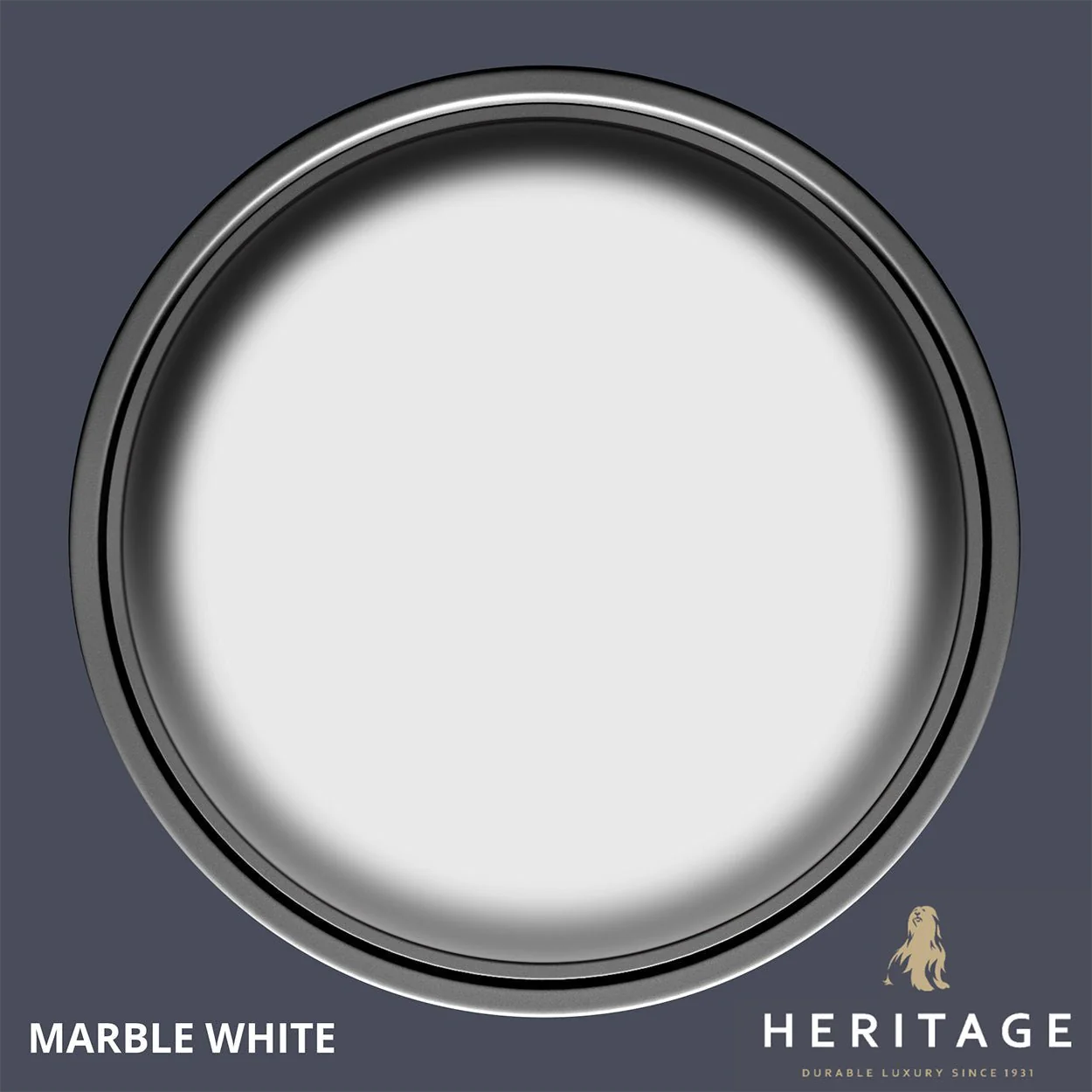 Dulux Heritage Eggshell Marble White  2.5L