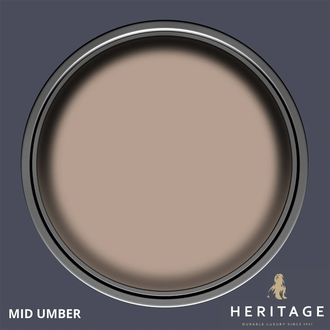 Dulux Heritage Eggshell Mid Umber 2.5L