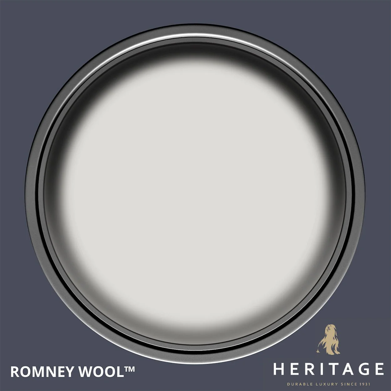 Dulux Heritage Eggshell Romney Wool 750Ml