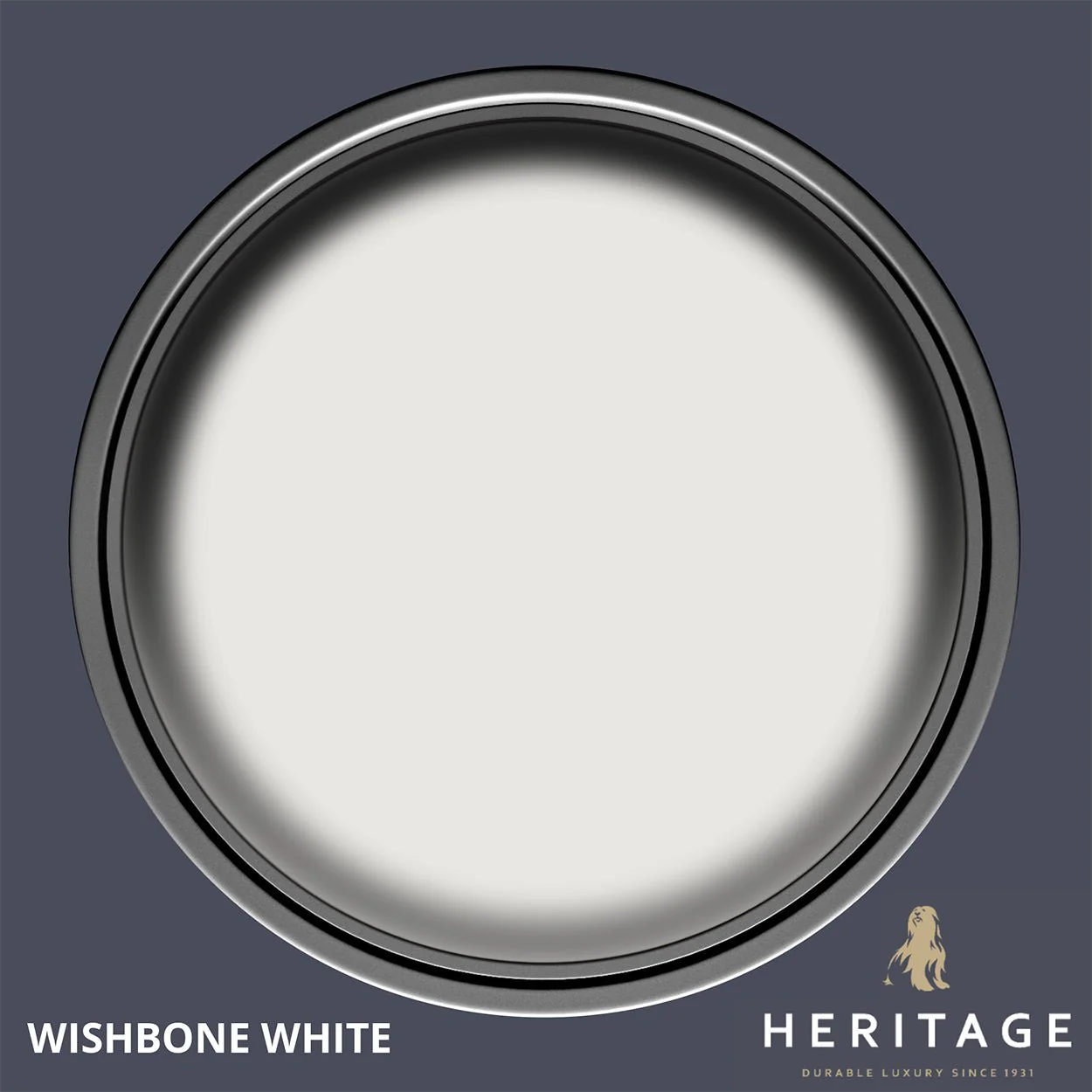 Dulux Heritage Eggshell Wishbone White 750Ml