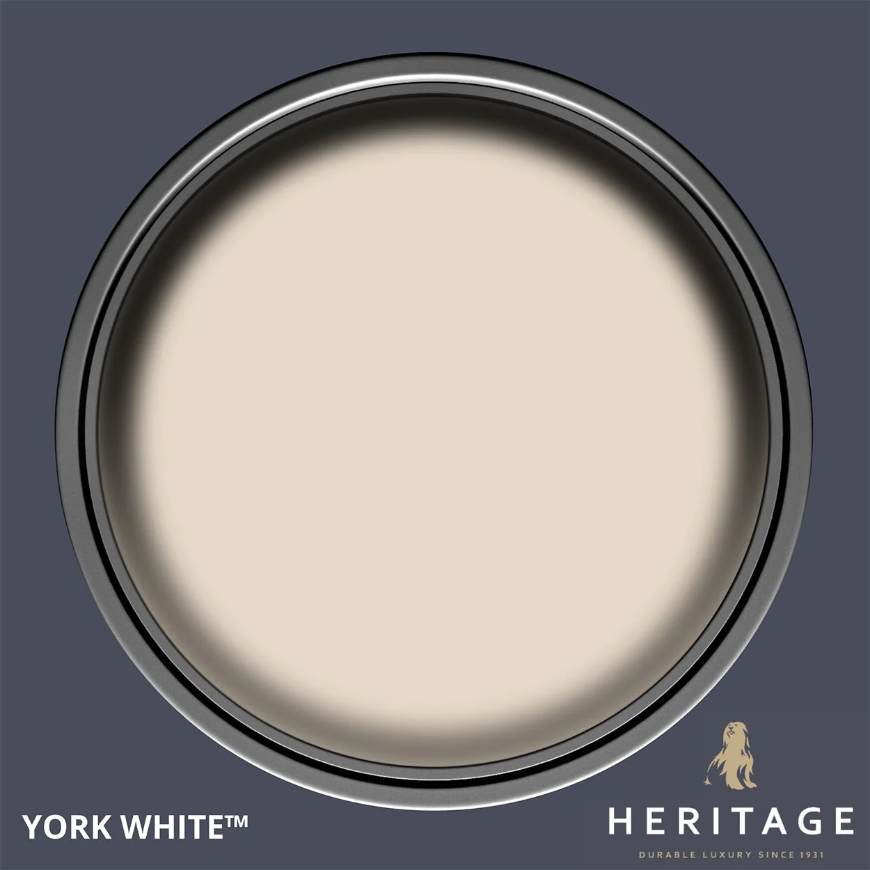 Dulux Heritage Eggshell York White 750Ml