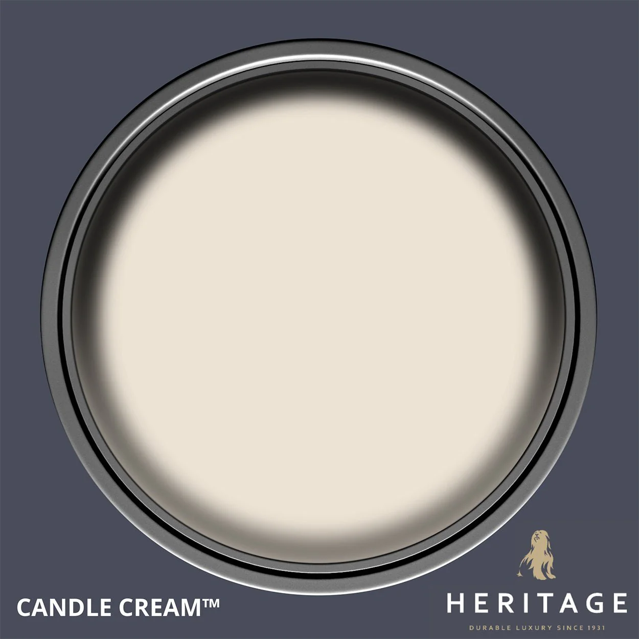 Dulux Heritage Velvet Matt Candle Cream  1L