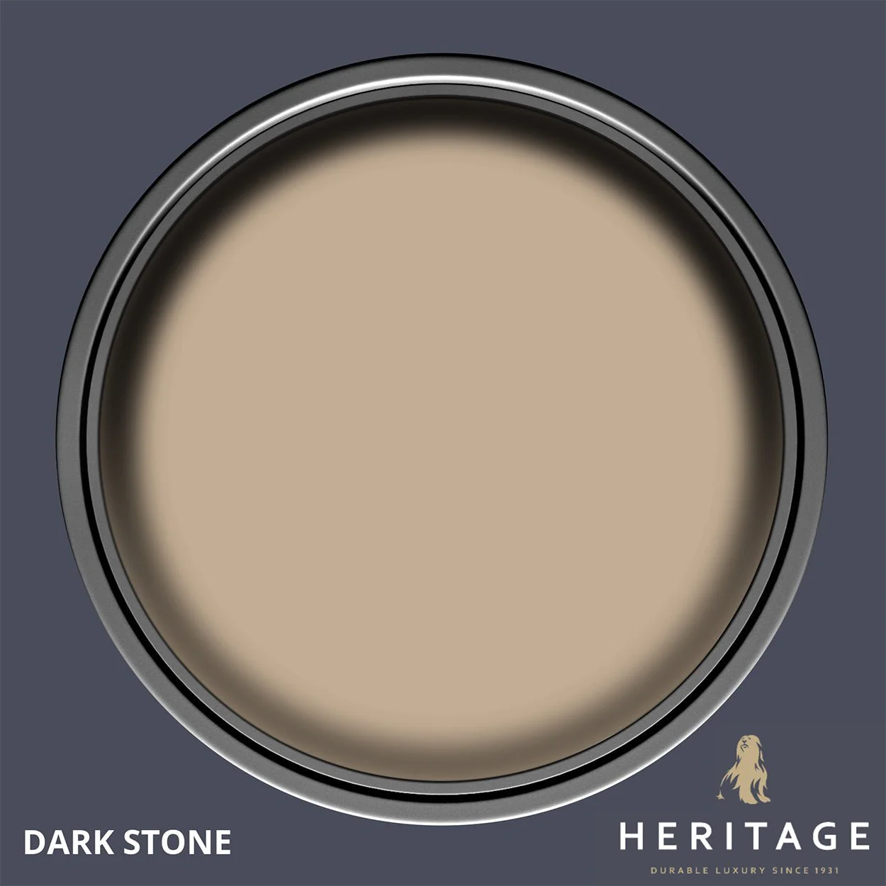 Dulux Heritage Velvet Matt Dark Stone 1L